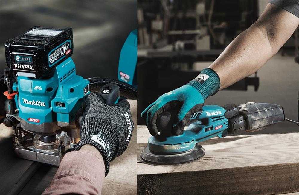 Makita выпускает два новых инструмента для работы по дереву 40V max XGT